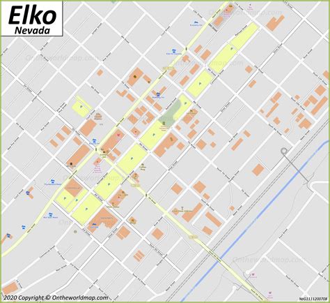 Elko Map | Nevada, U.S. | Discover Elko with Detailed Maps