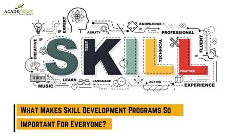 Top 5 Benefits Of Skill Development Training Program