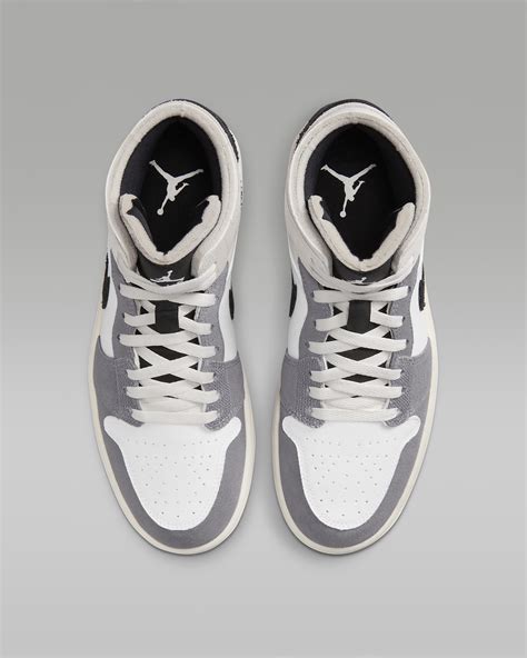 Air Jordan 1 Mid SE Craft Men's Shoes. Nike ID