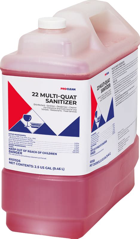 22 Multi-Quat Sanitizer (ProClean)