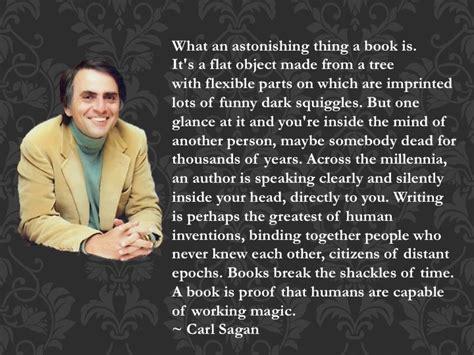 Carl Sagan Quote on Books