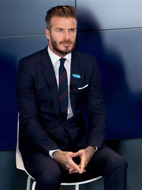 UNICEF goodwill ambassador David Beckham looks pensive. - Best Celebrity Pictures Of... - Heart