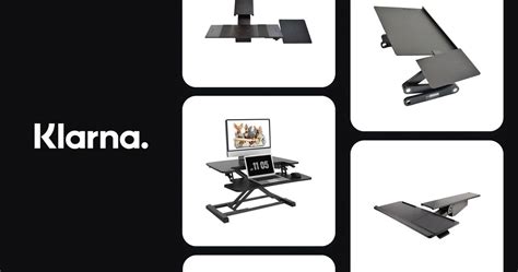 Adjustable height desk with keyboard tray • Price