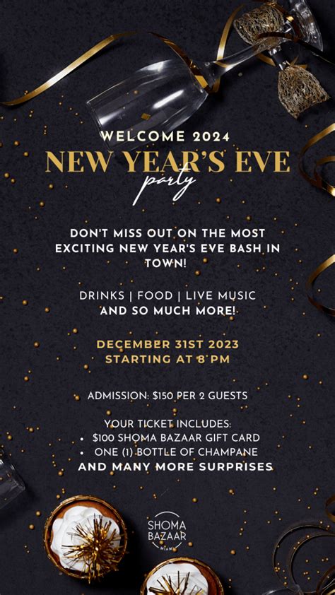 Spend NYE at Shoma Bazaar! | The Doral Chamber of Commerce. Miami's ...