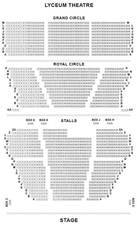 Lyceum Broadway Theater Seating Chart | My XXX Hot Girl