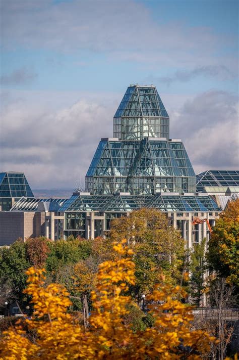 View of the National Gallery of Canada in Ottawa Stock Image - Image of ontario, gold: 259870827