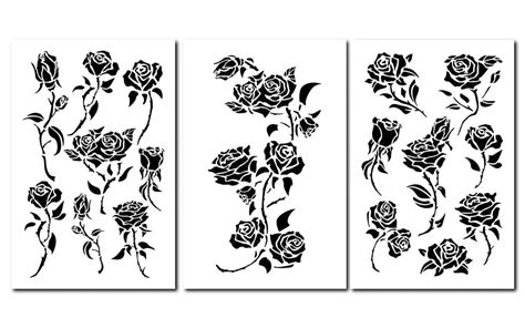 Printable Rose Stencil – PrintableAll