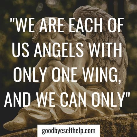 35+ Inspirational Angel Quotes to Give You Wings - Goodbye Self Help