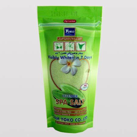 Buy Yoko Cucumber Thai Spa Bath Bathing Salt Body Scrub Visibly ...