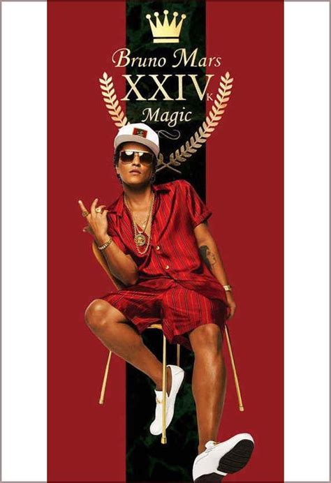 Bruno Mars 24K Magic Album Cover