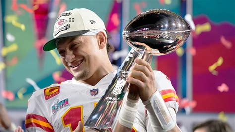 Kansas City Chiefs presented with Lombardi Trophy after winning Super Bowl LVII