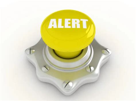 Red alert button — Stock Photo © designsoliman #19928529