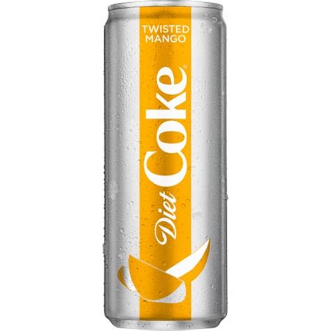 Diet Coke Twisted Mango Soda, 12 fl oz - Kroger