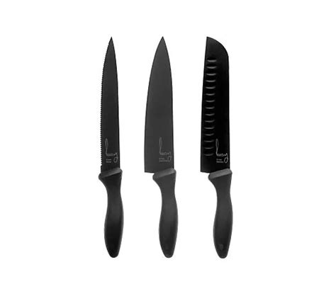 Gordon Ramsay 3 Piece Nonstick 8" Chef's Knife Set - QVC.com