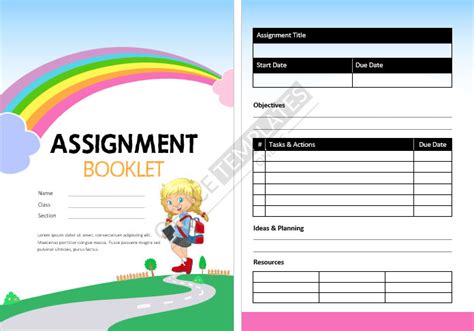 5+ Free School Student Diary/Planner Templates for MS Word