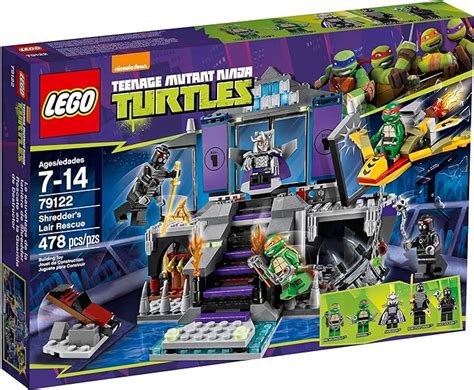 Amazon.com: LEGO Teenage Mutant Ninja Turtles Theme - 79122 Shredders ...