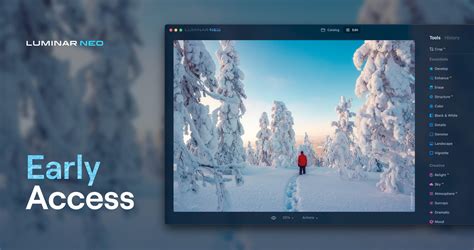 Early Access to Luminar Neo’s new features is available. What is it?