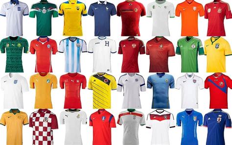 World Cup 2014 kits: in pictures - Telegraph