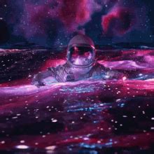 Astronaut Swimming Star GIF - Astronaut Swimming Star - Scopri e condividi GIF