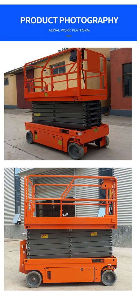 China Customized Mobile Scissor Lift Aerial Work Platform Manufacturers ...