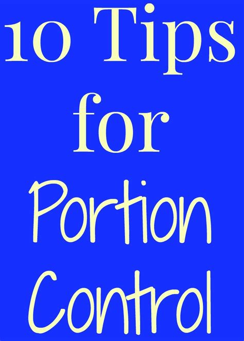 10 Tips for Portion Control | The Nutritionist Reviews