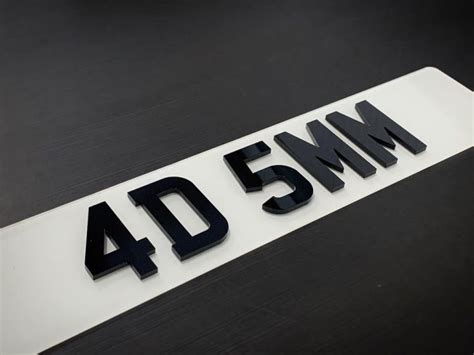 Easy Number Plates - Leaders in Bespoke 3D Gel & 4D number plates