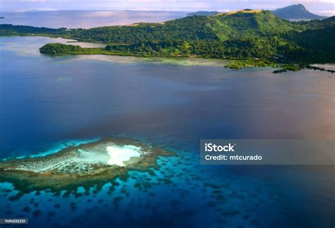 Reef And Northeast Coast Of Weno Island Chuuk State Micronesia Stock ...