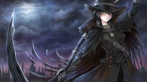 3840x2160px, 4K free download | #Nothing, Pretty, Witch Dress, Dress, Black, Sky, Anime, Manga ...