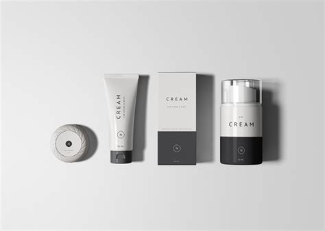 Essential Cosmetics Packaging Mockup Free Download | Resource Boy