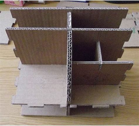 How to DIY Cardboard Desktop Organizer with Drawers