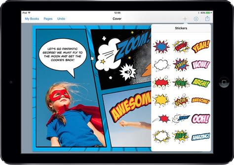 Make comics with Book Creator for iPad - Book Creator app