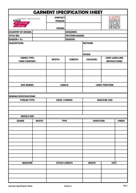 40 Useful Spec Sheet Templates (Construction, Product, Design...)