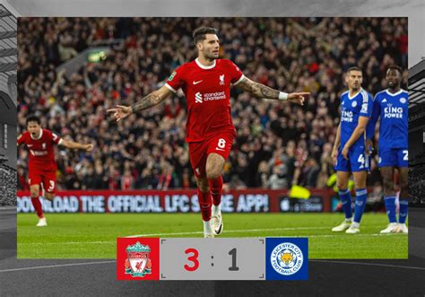 LIVERPOOL 3:1 LEICESTER CITY League Cup 2023/24 III round