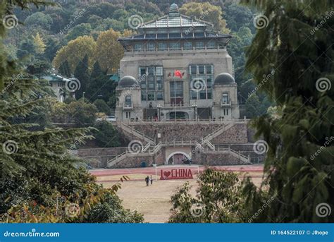 Beautiful Campus of Wuhan University in China Editorial Photography - Image of clouds, china ...