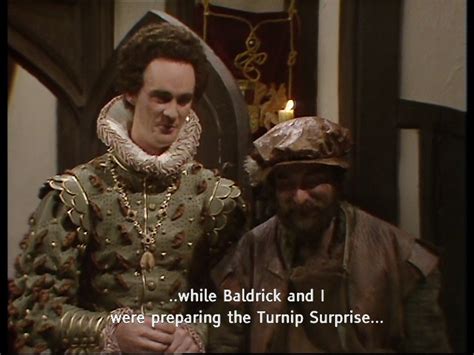 Blackadder and Baldrick Turnip Quotes Part 1 - Blackadder Quotes