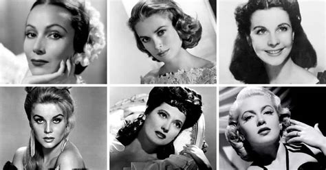 50 Of the Most Glamorous Old Hollywood Actresses