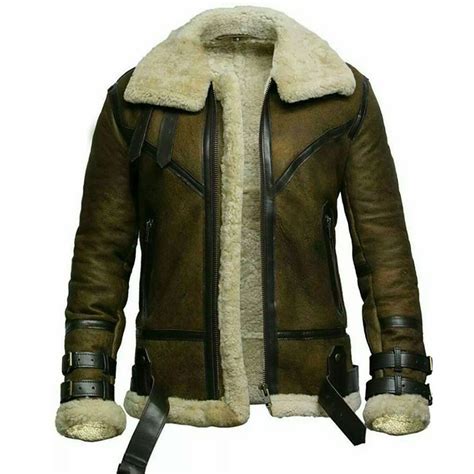 buy online mens dark green leather jacket from superleathershop