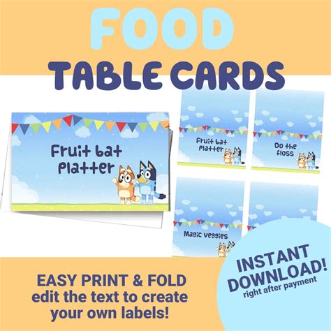 Easy Food Labels