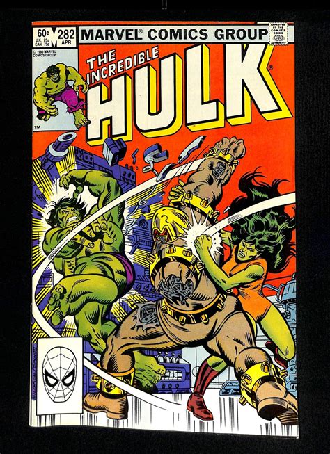 Incredible Hulk (1962) #282 1st She-Hulk Crossover! | Comic Books ...