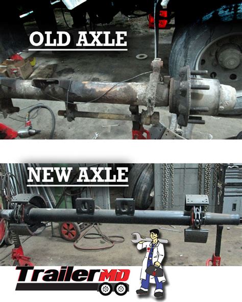 trailer axle repair - Trailer MD