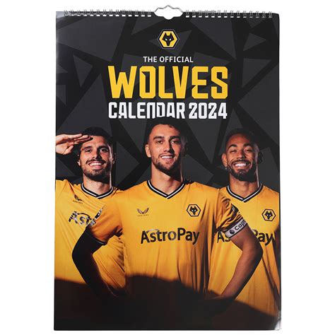 Wolves Calendar 2024