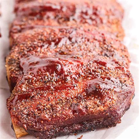 Smoked Beef Ribs - The Country Cook