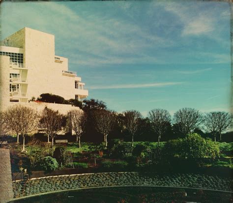 The Getty Center (view from the garden), Getty Center, Los Angeles ...