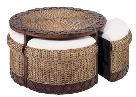Wicker Coffee Table Design Images Photos Pictures