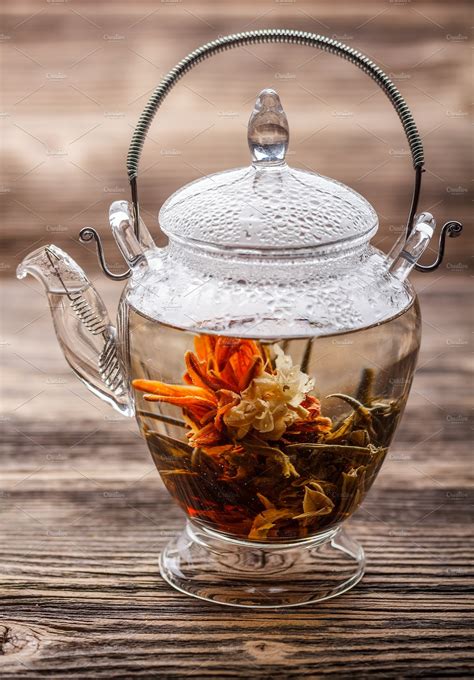 Exotic flowering tea | Food Images ~ Creative Market