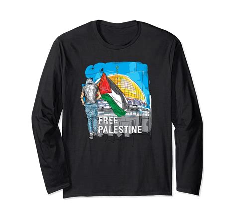 Free Palestine Shirt – Save Gaza T Shirt Long Sleeve