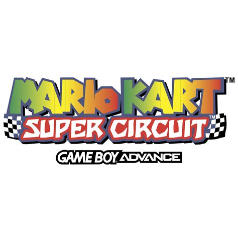 Mario Kart Super Circuit Logo PNG Transparent & SVG Vector - Freebie Supply