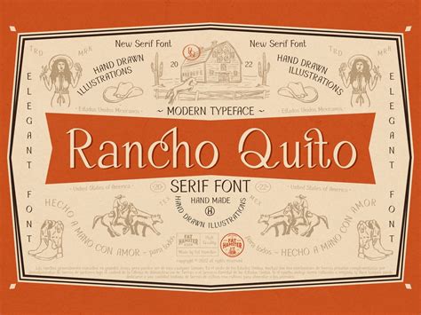 Rancho Quito elegant serif font by Fat_Hamster on Dribbble