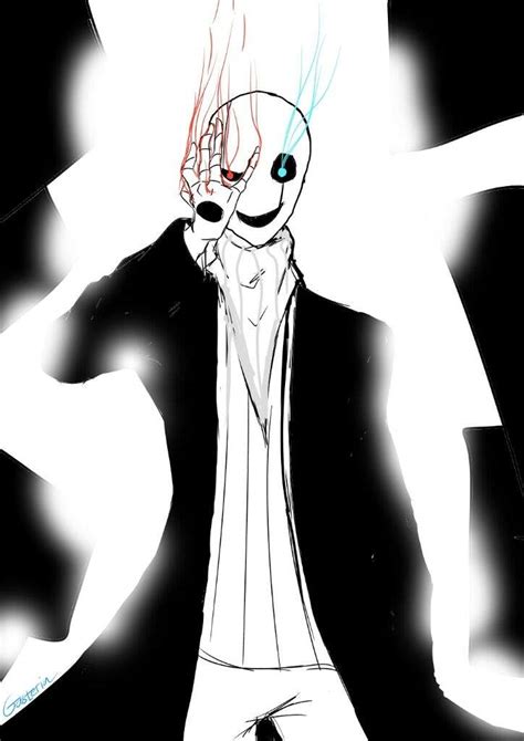 W.D.GASTER [FANART] | Undertale Amino