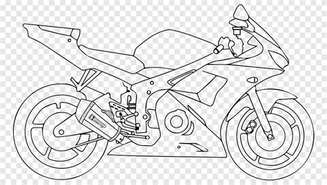 Dibujo de motocicleta de dibujos animados, dibujo de motocicleta ...